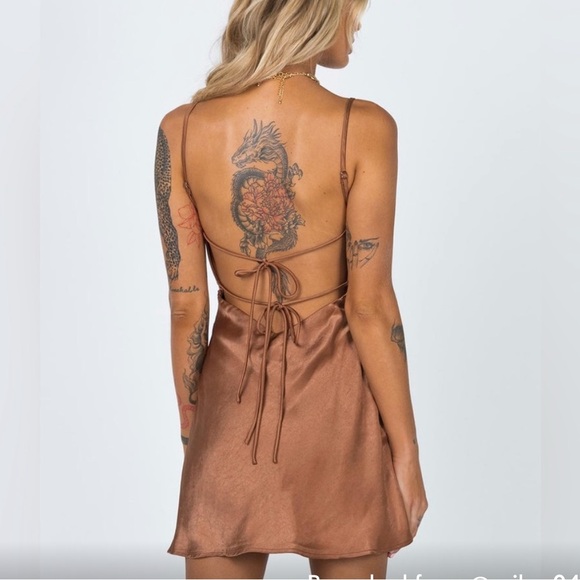 PRINCESS POLLY SLIP DRESS - Picture 3 of 9